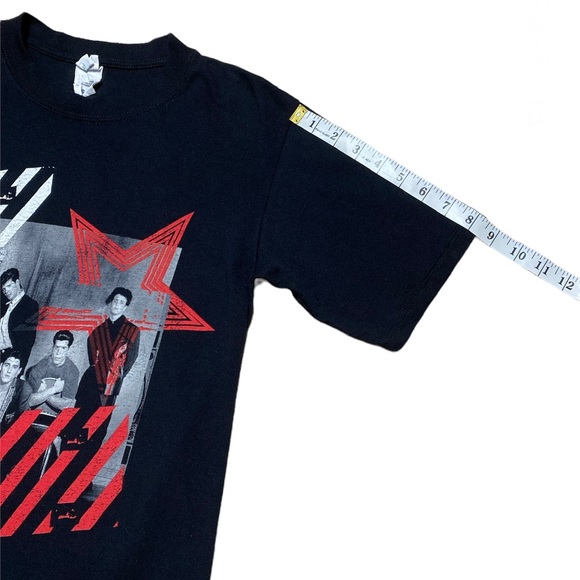 New Kids On The Block 2008 The Block Live Concert T Shirt Black Size S NWOT - Picture 6 of 12